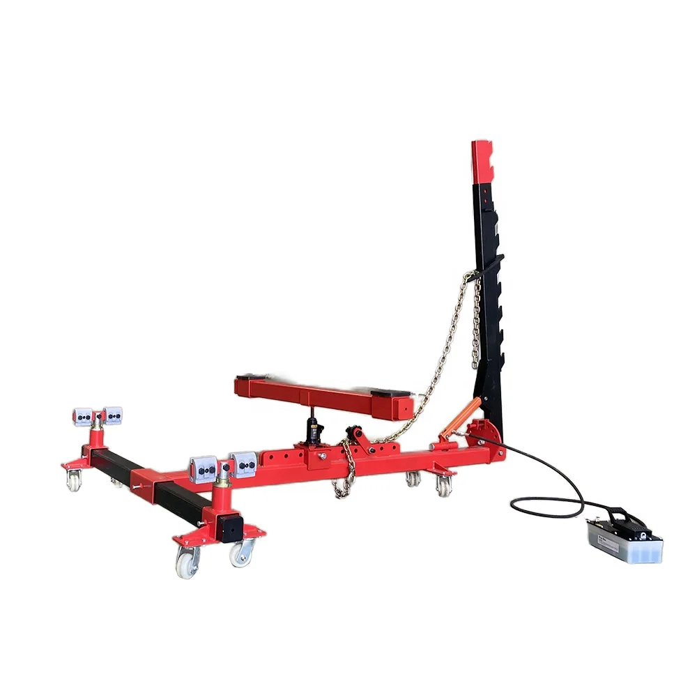 Portable 10-ton Mini Body Repair Equipment Pull Turbine with Tie Tower for Body Repair