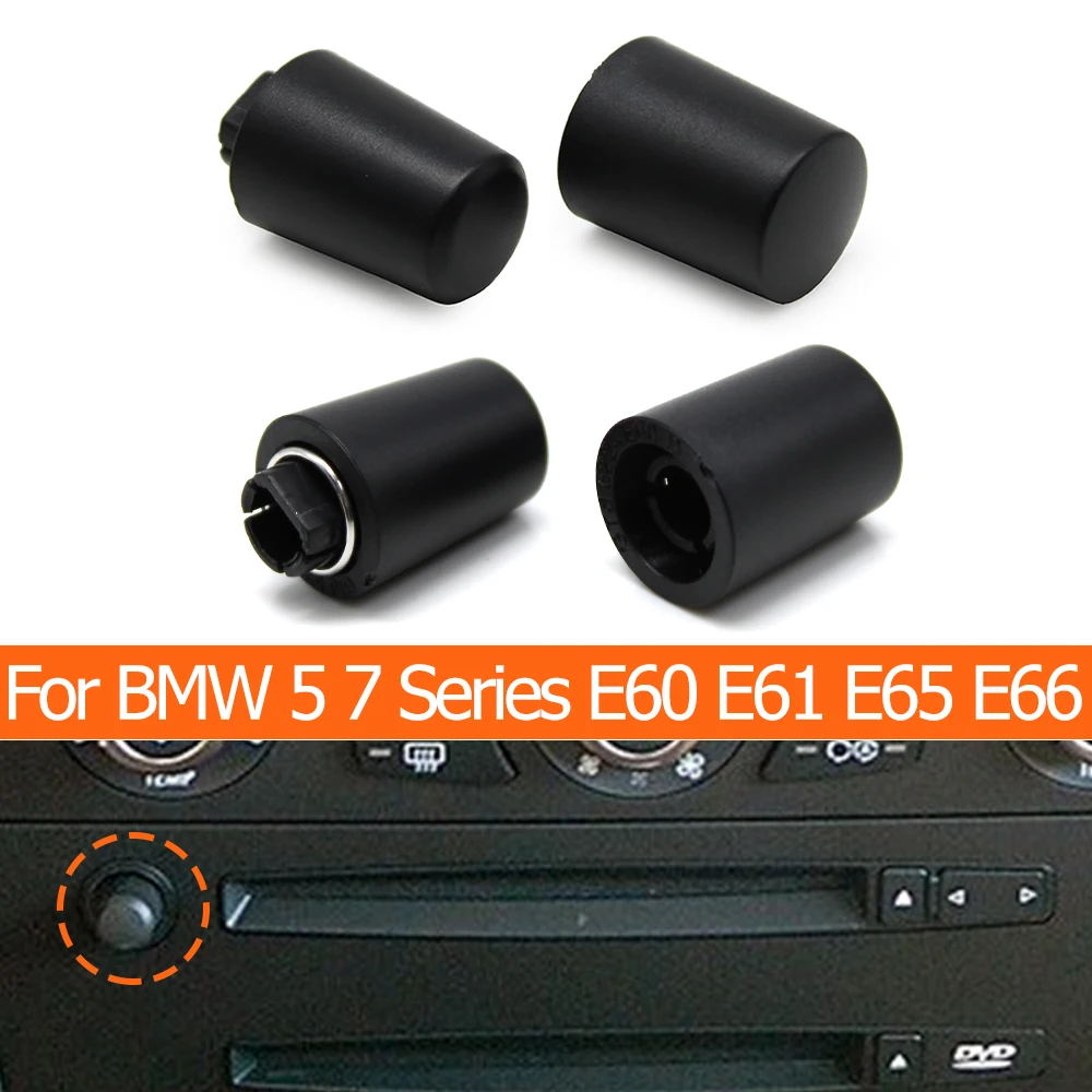 Car CD Player Radio Audio Volume Rotary Switch Button Knob For BMW 5 7 Series E60 E61 E65 E66 2003 2004 2005 2006 2007 2008