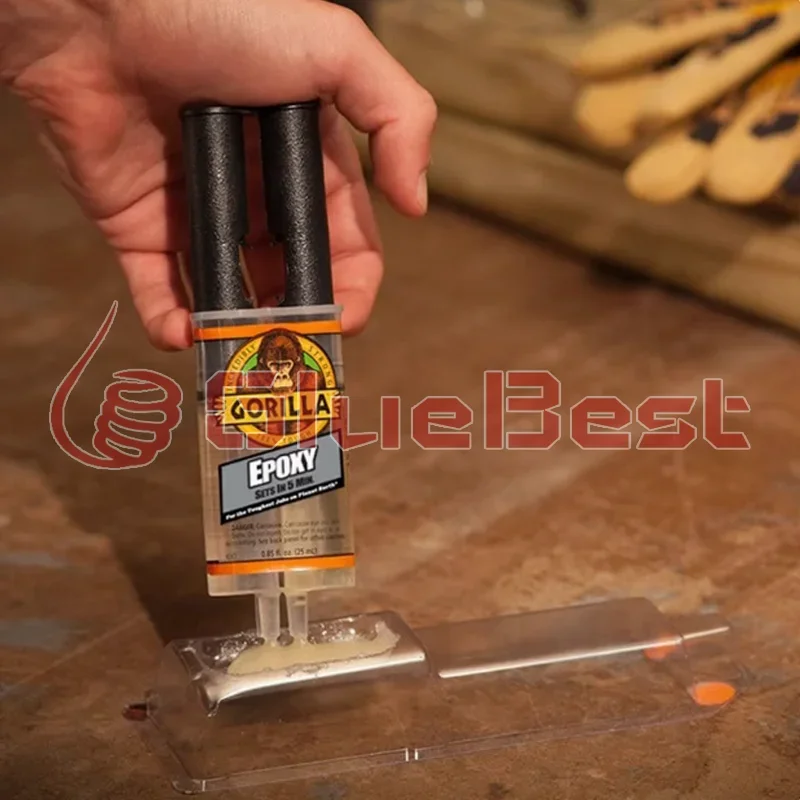 عامل علاج واضح من غوريلا ، راتنج الإيبوكسي STTS في 5 في ، البلاستيك ، المعدن ، الخشب ، رغوة الزجاج ، المنتج الأصلي