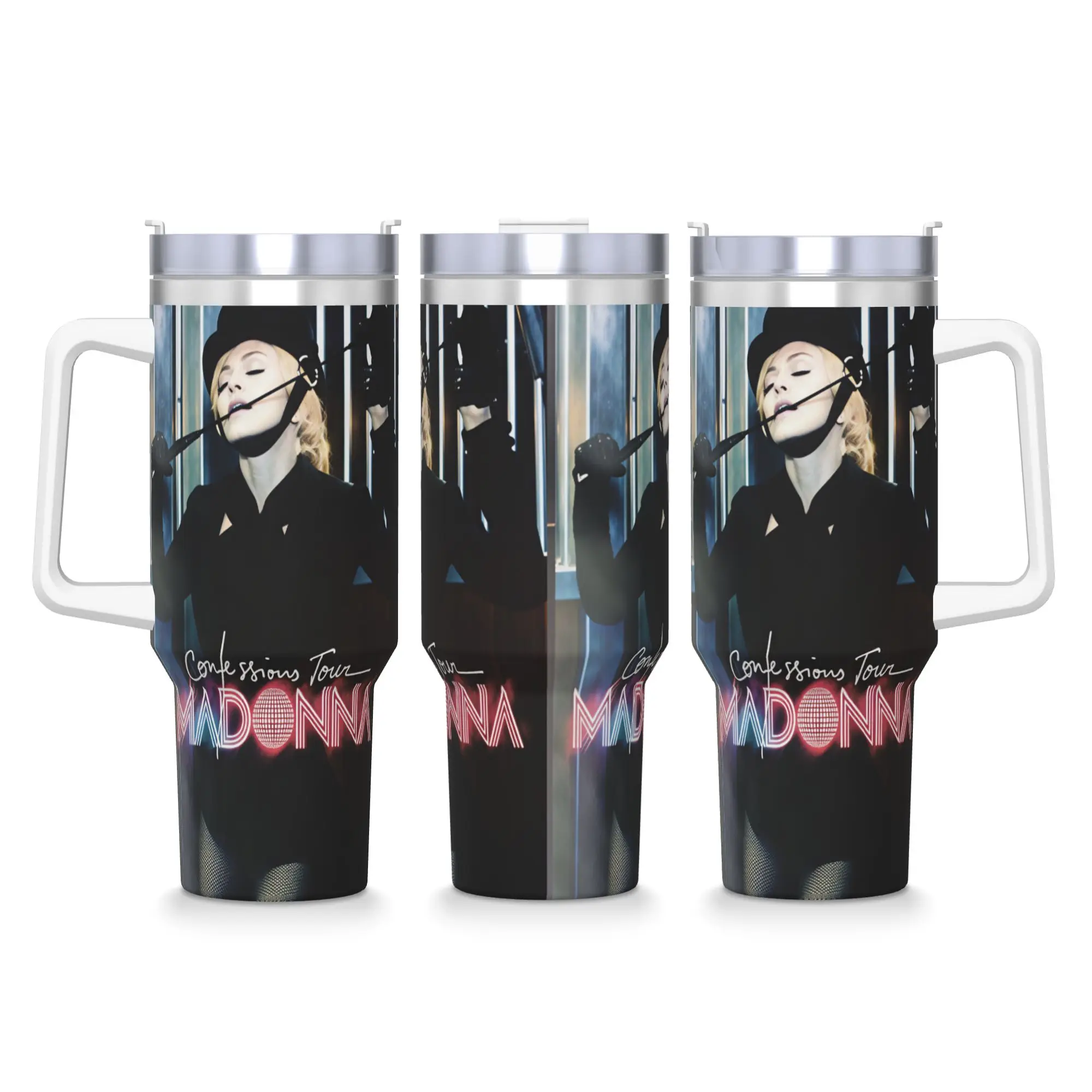 Madonnas Confessions II 2026 Tumbler Cold Drink Water Bottle Heat Preservation Stainless Steel Coffee Mug Travelist Mugs Cup