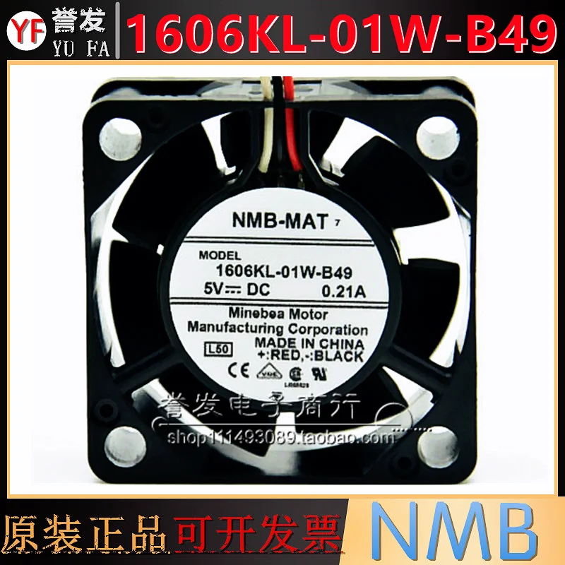 

НОВЫЙ ОРИГИНАЛЬНЫЙ 1606KL-01W-B49 5 В 0,21 А 4015 40x40x15 мм ОХЛАЖДАЮЩИЙ ВЕНТИЛЯТОР РАДИАТОР