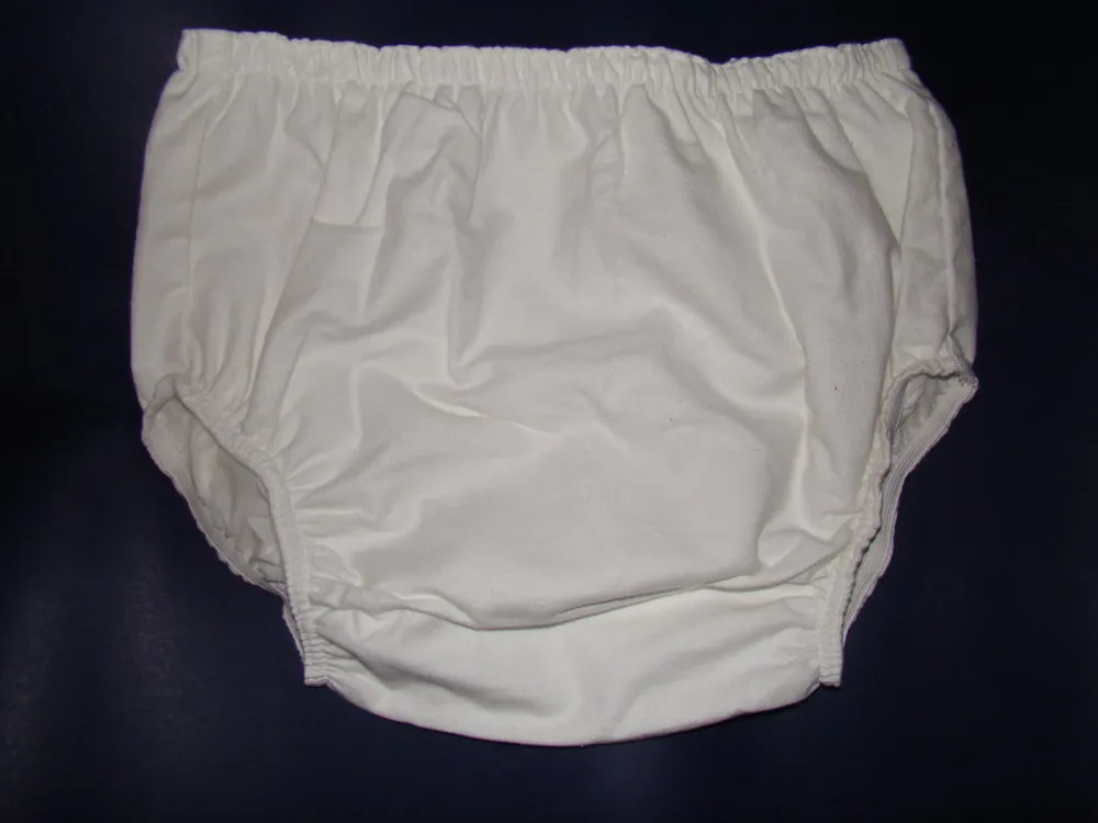 2 pcs * New Adult Incontinence Flannel pants inside PVC #PM003-7