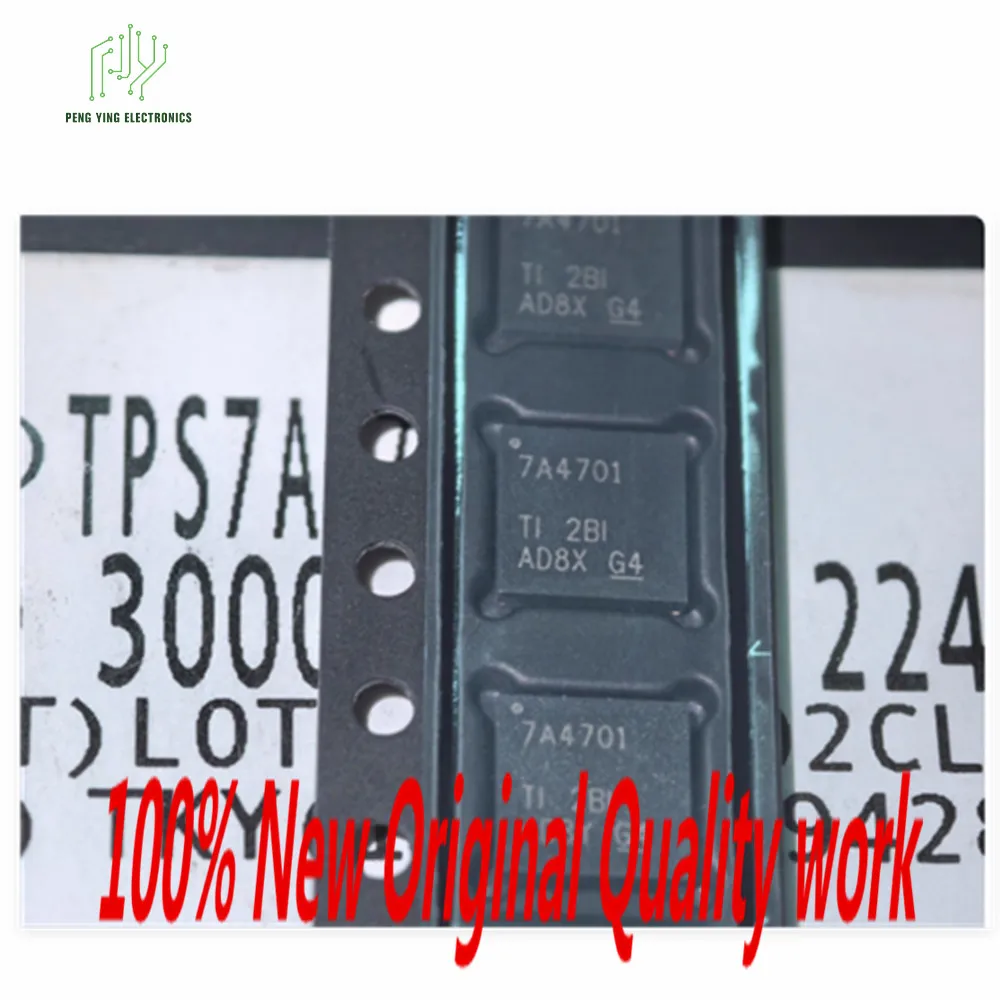 

100% New electronic components 1-10Pcs TPS7A4701RGWR VQFN20 Screen printing 7A4701