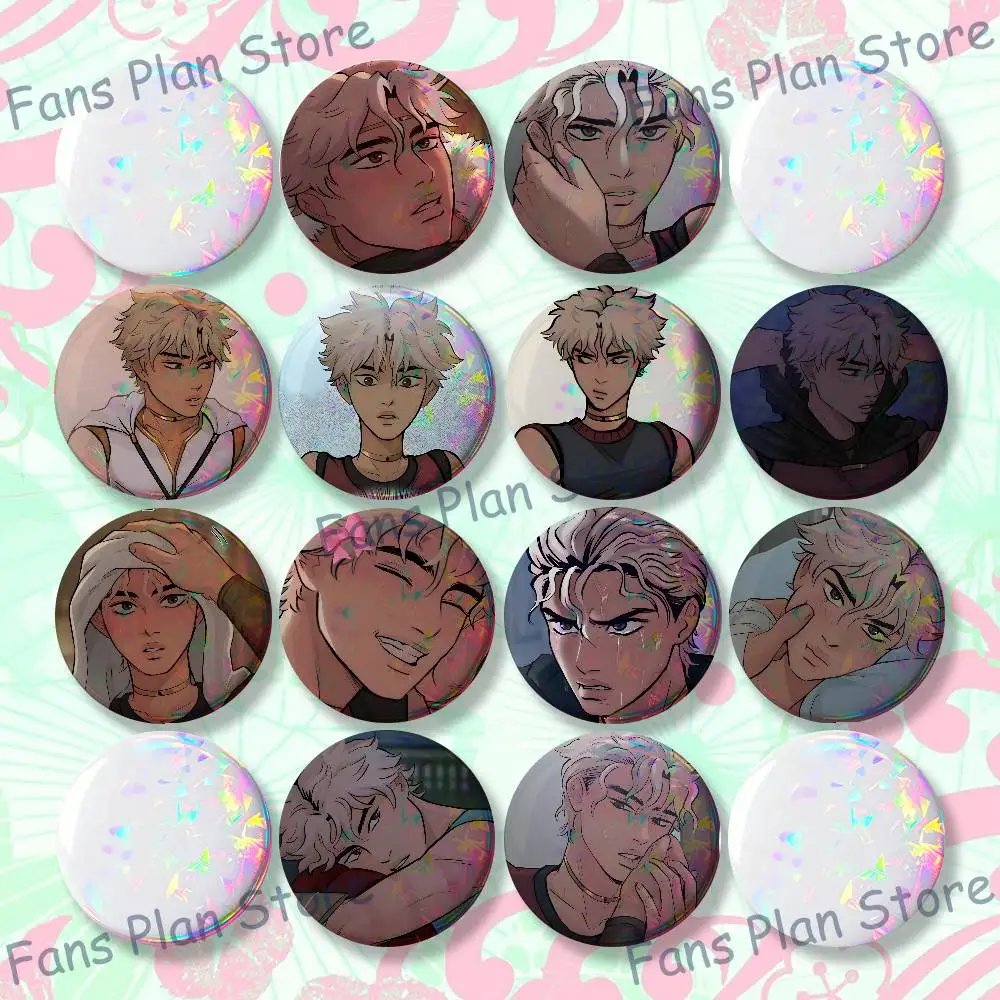 Comic O-Osora Calaveras Badges Creative Tinplate Button Pins Brooch Quotes Badge Clothes Backpack Jewelry Gift Fan Merchandise