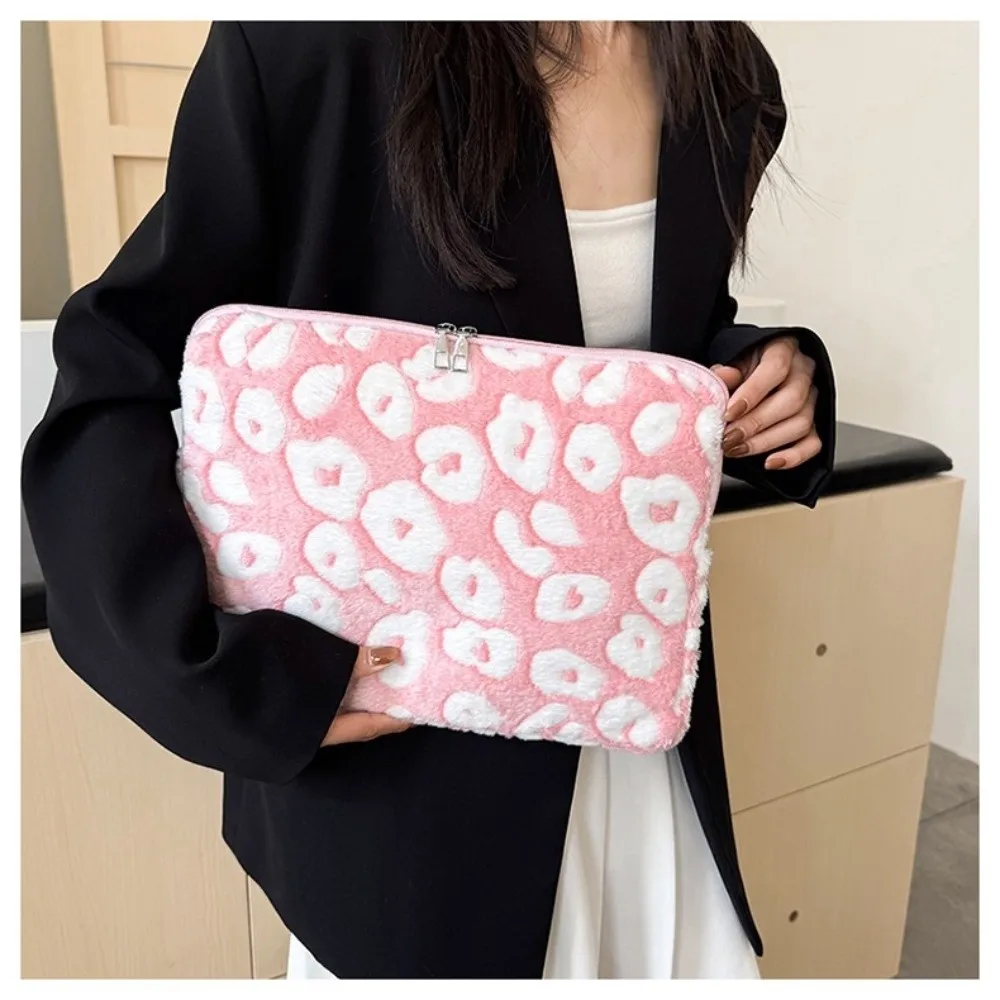 New Soft Plush Laptop Case Protective Lightweight Laptop Sleeve Shockproof Tablet Case School