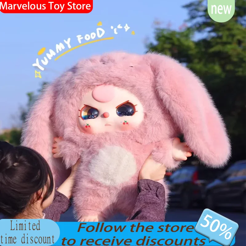 

Genuine Baby Three1000% V1 Big Baby Doll Handmade Blind Box Trendy Play Cute Desktop Room Ornament Children Birthday Toys Gifts