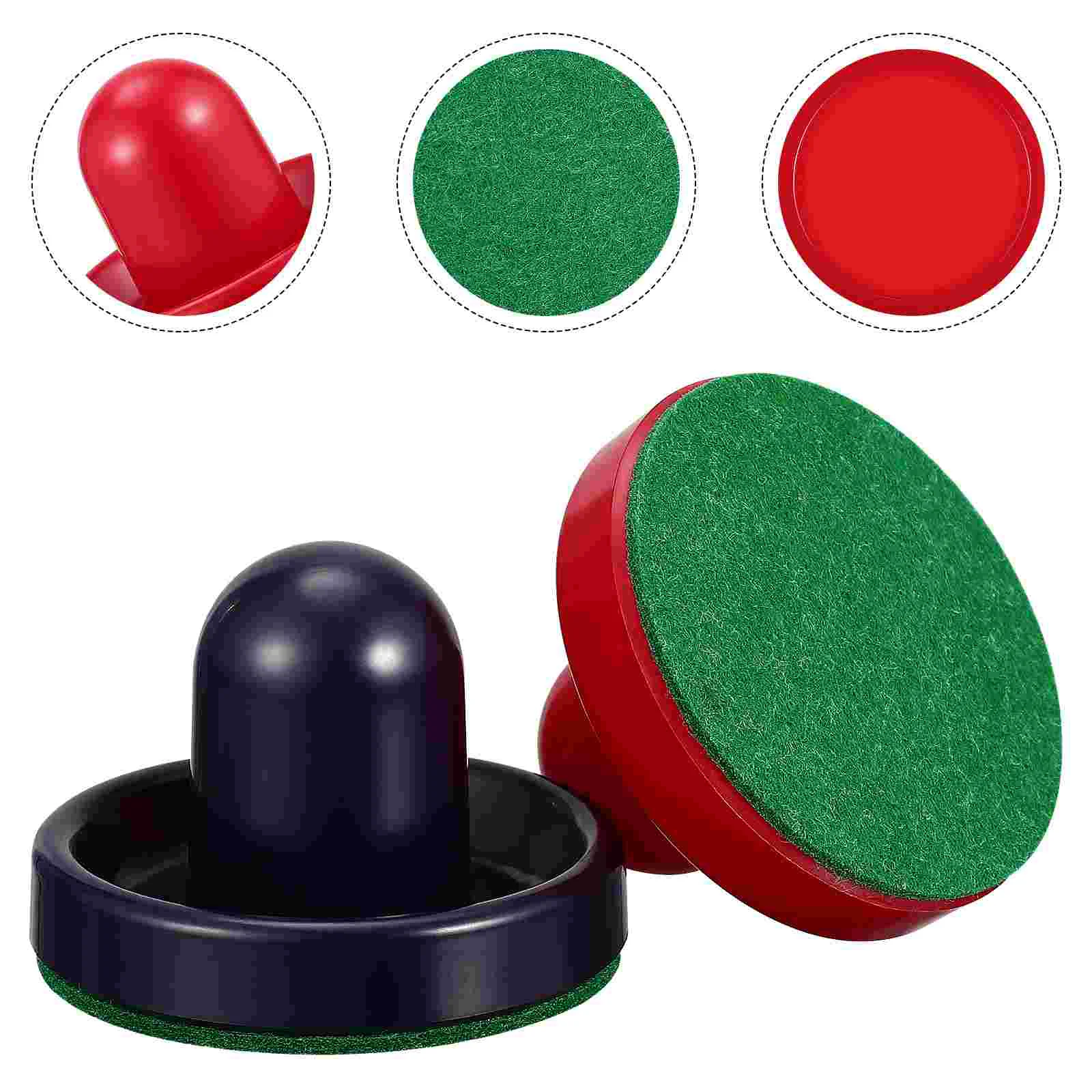 16 Pcs Hockey Header Game Table Replacement Puck for Mini Pushers Velvet