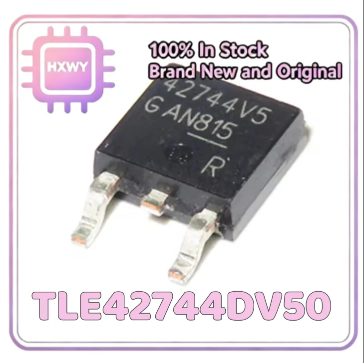 (10/50 Pieces) TLE42744DV50 42744DV50 TO-252 Automotive Low Voltage Regulator Chip Factory Wholesale Original Electronic Compone