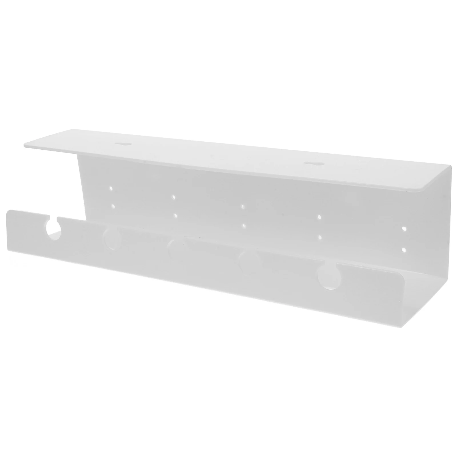 

Under Desk Cable Management Tray ABS Hidden Organizer for Office Bedroom Living Room Tidying Under The Desk Drawer