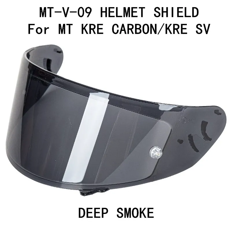 Protector de cristal para casco de MT-V-09, lentes de repuesto originales para MT KRE SV