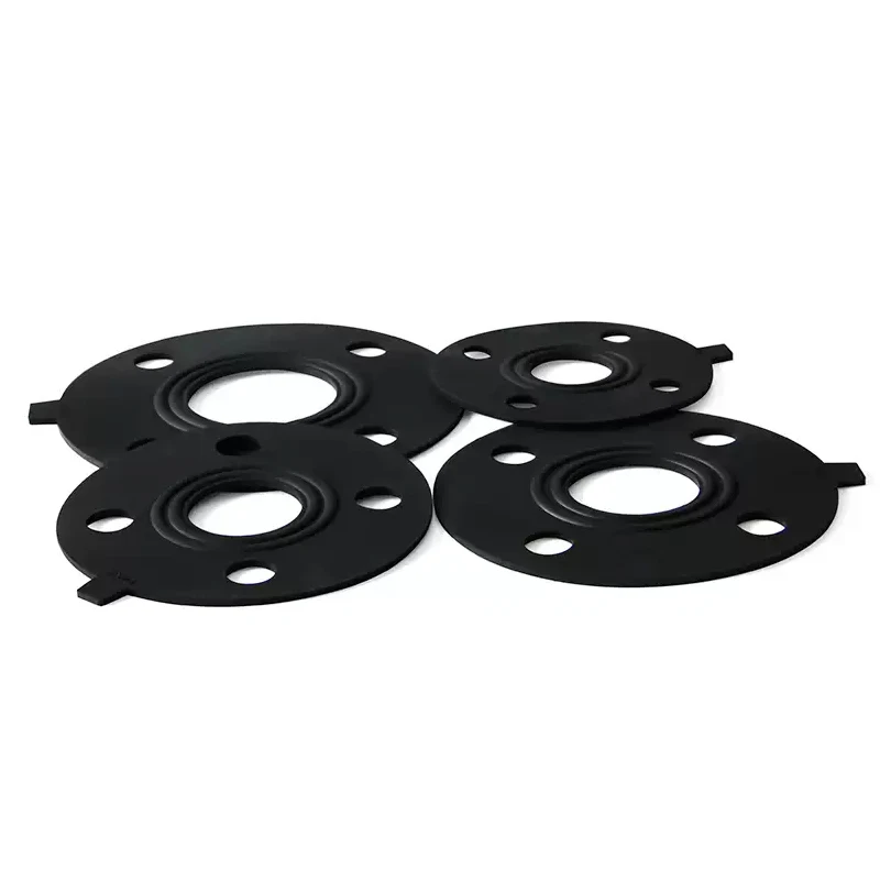 1-20pcs Round with Holes Flange Gasket EPDM Sealing Washer Acid and Alkali Resistant Corrosion Rresistance Leather Cushion