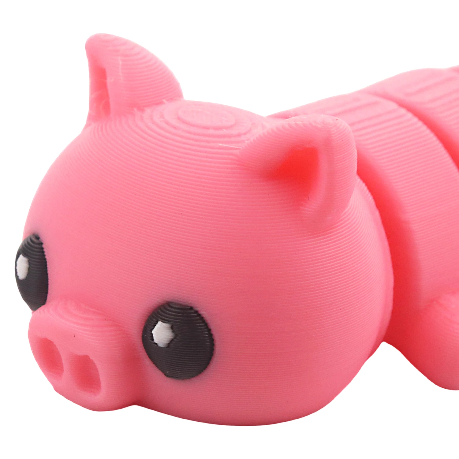 Mini animali stampati in 3D, simpatici modelli di maiali, giocattoli antistress per la decorazione del desktop domestico, animali domestici tascabili