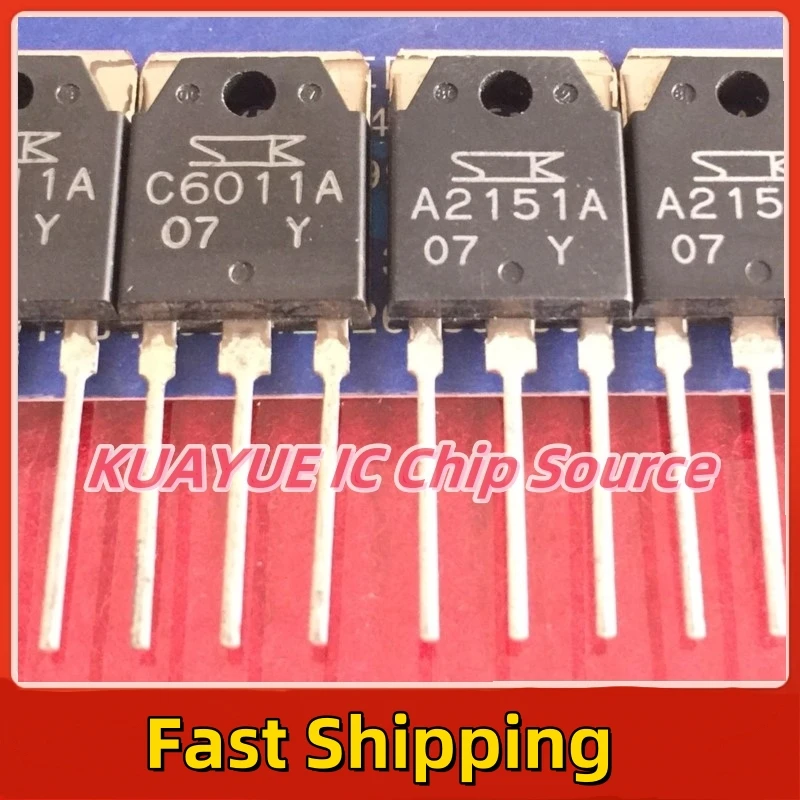 10PAIR  2SC6011A  2SA2151A  C6011A  A215124  Best Quality Fast Shipping