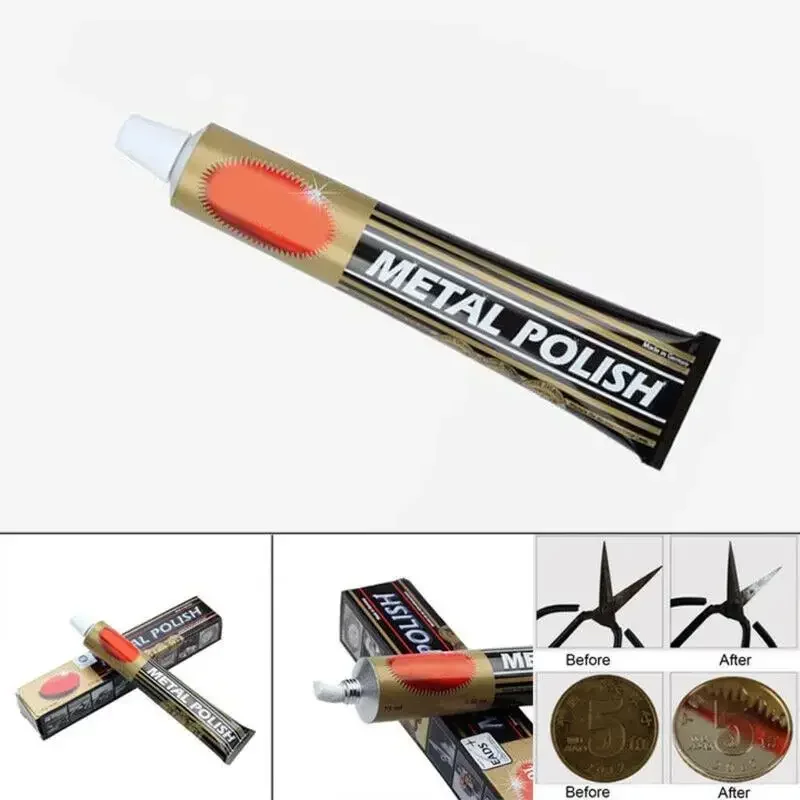 75ml 50g/100g Cream Knife Machine Polishing Wax Mirror Metal Stainless Steel Watch Polishing Paste Metal Polish Rust Remover