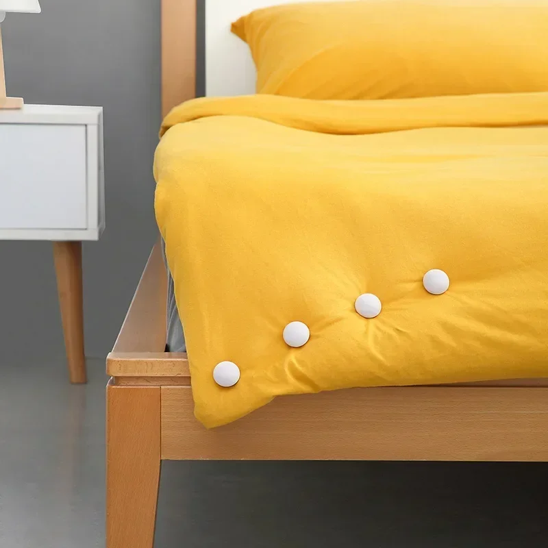 4/6/8 قطعة ملاءات لحاف كليب غطاء لحاف السحابة كليب حامل لحاف مكافحة زلة أبازيم بطانية أبازيم الملابس ورقة أوتاد #3