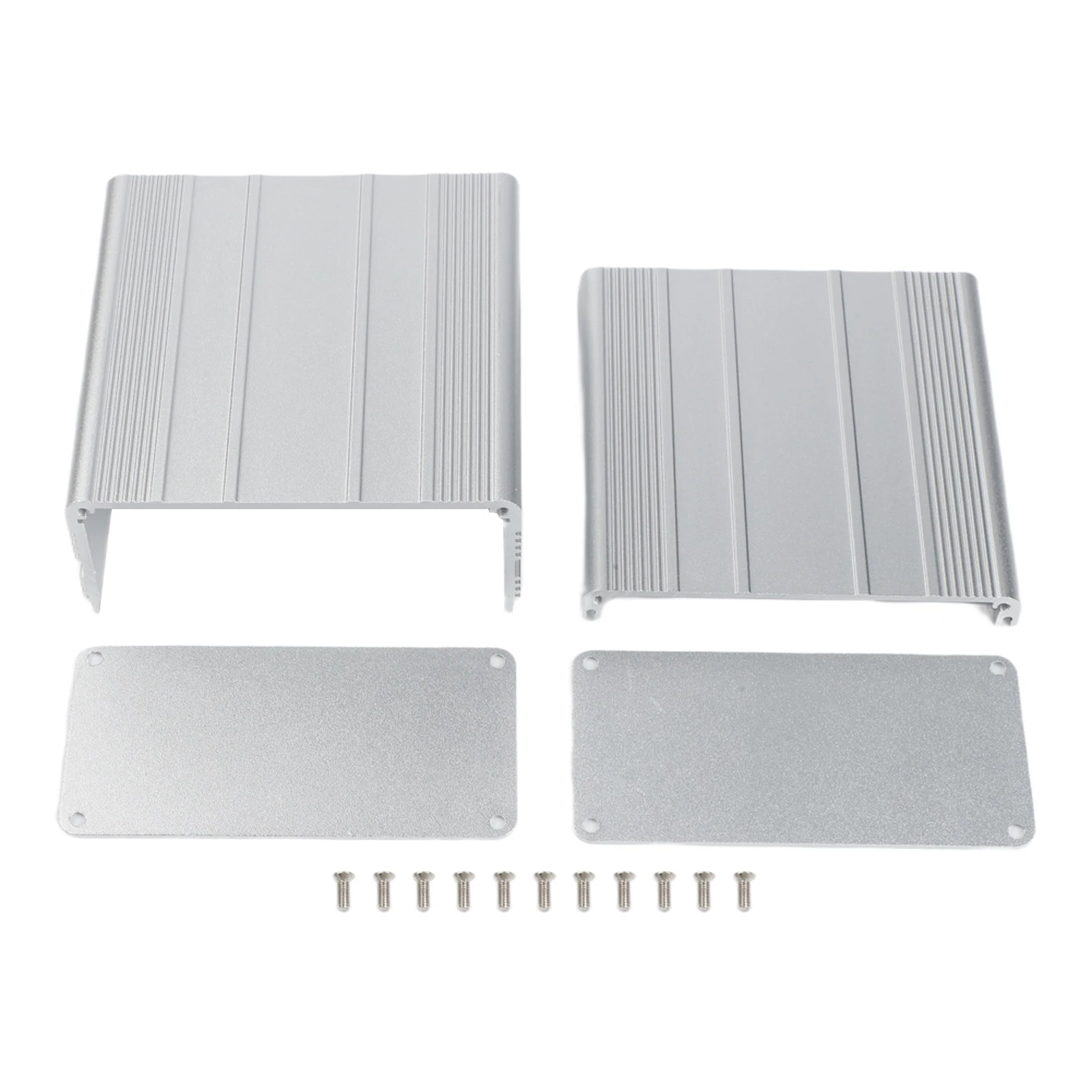 Aluminum Electronic Project Box with Sliding Cover and PCB Compatibility Suitable for Circuit Board Protection