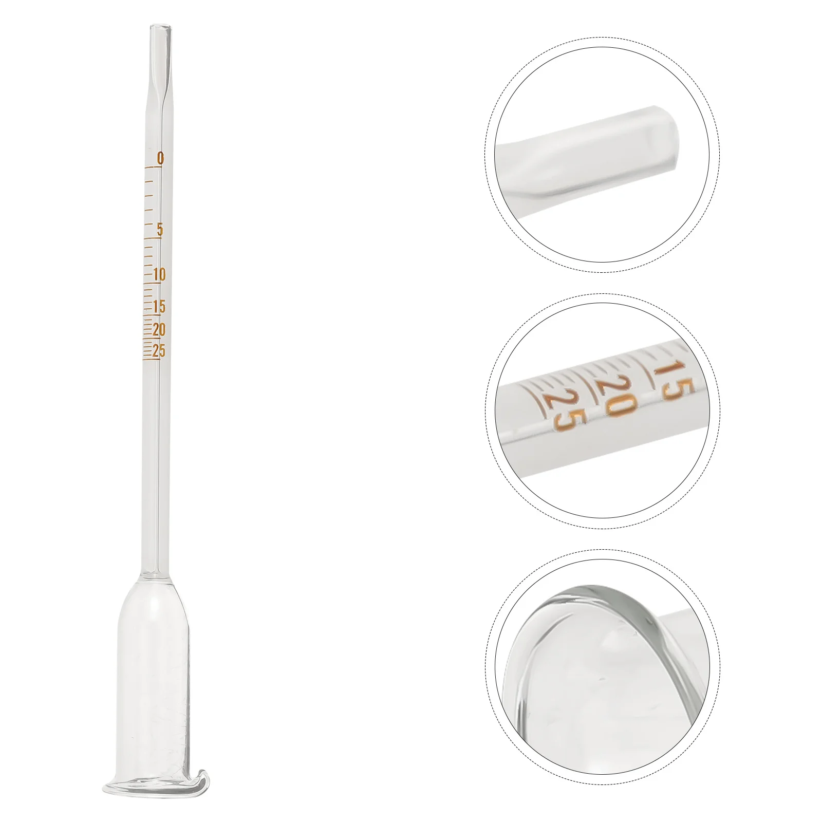 

Wine Alcohol Meter Hydrometer for Home Brewing Fermentation Specific Gravity Tester Liquor Wine Measuring Instrument Compact