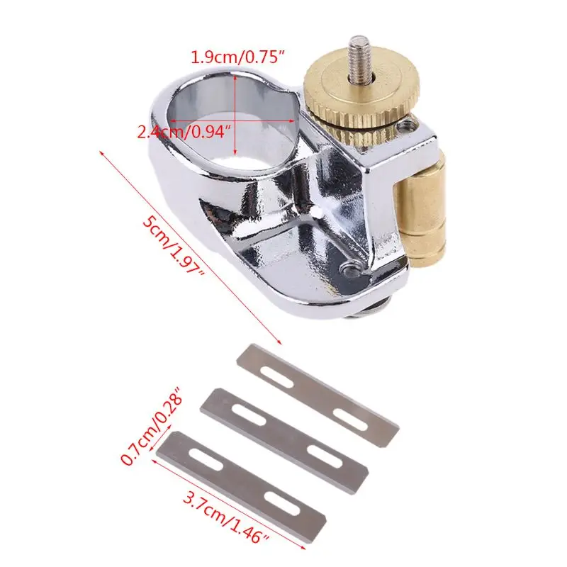 Leather Strap String Belt Cutter Ring Shape Hand Cutting Leathercraft Tools Set Professional Draw Gauge