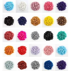 Cuentas de sello de cera de colores surtidos, cuentas de cera de sellado de 24 colores para hacer sellos de cera, decoración para sobres, cartas, invitación de boda