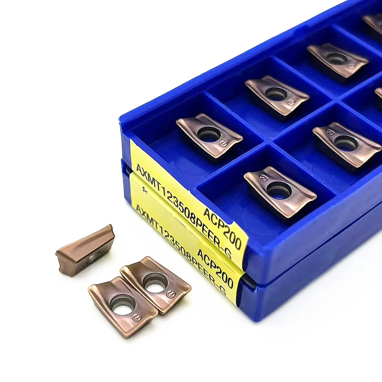 AXMT123508PEER G ACP200 AXMT123508PEER G ACP200 high quality metal internal turning tool CNC Indexable Milling inserts