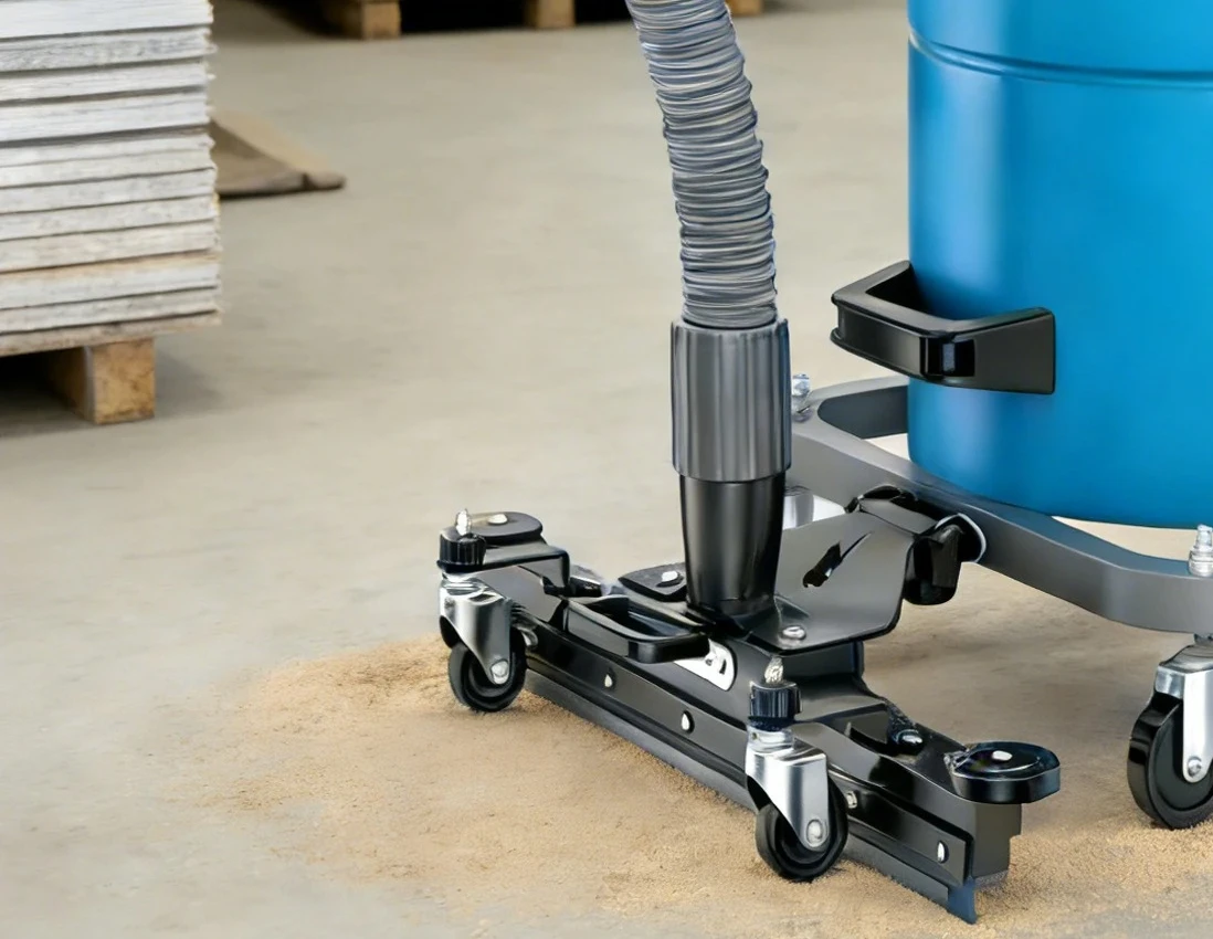 

CleanHorse TJ5400FP 5400W Industrial Wet Dry Vacuum Cleaner 80L Stainless Steel 25000cm² Filtration Heavy Duty Construction Use