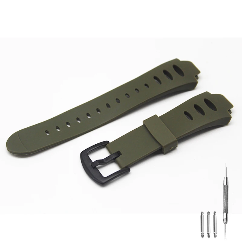 For SUUNTO OBSERVER Tt St Sr /Sr Black Watch Wrist Strap Watchband for SS004746330 SS004745330 SS010660330 SS01324411