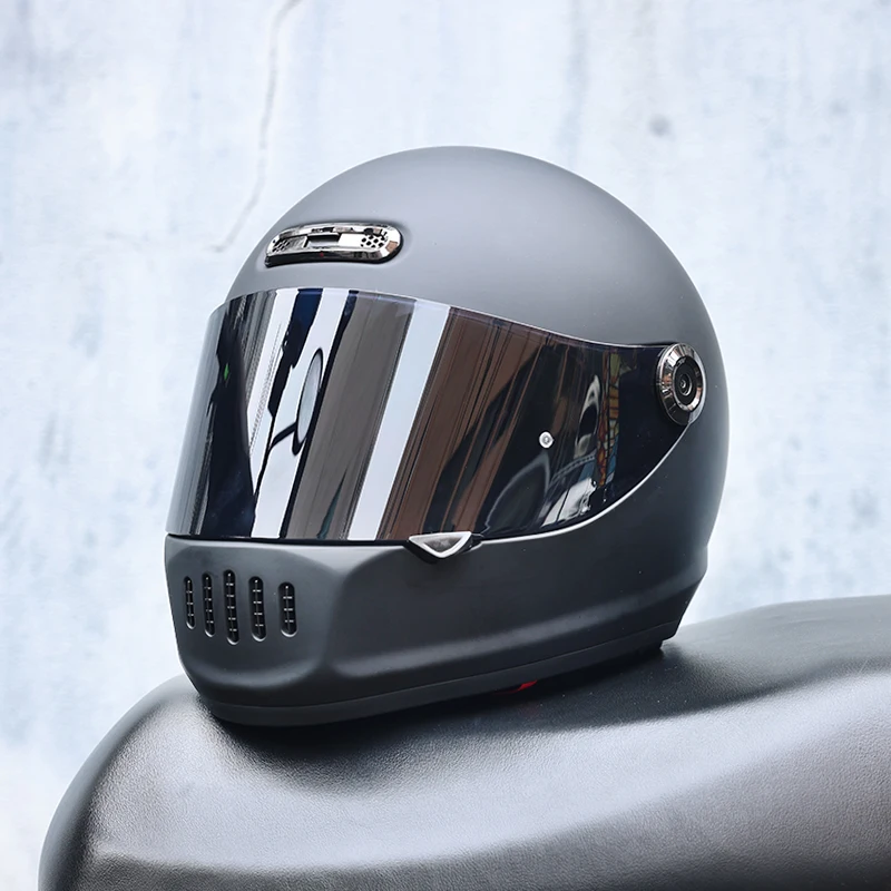 خوذات الدراجات النارية للرجال والنساء، خوذات كاملة قديمة، دراجات نارية مخصصة لرحلات البحر، طوال العام #4