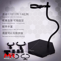 Snake Bone Bracket Holder for 1:6 1:9 1:12 Soldier Action Figures Model Universal Display Stand for BJD Body Anime Figurine Doll