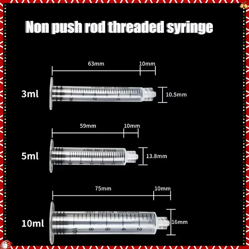

Шприц без толкателя, игольная трубка с резьбой, аксессуары для мезотерапевтического пистолета EZ