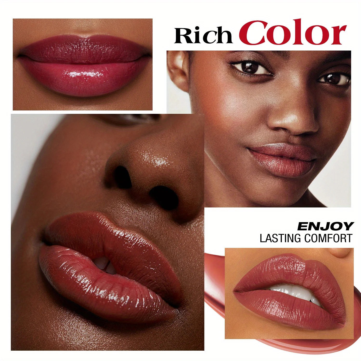 マットなリキッドリップスティックは色褪せせず、カップに付かないリップグレーズです。