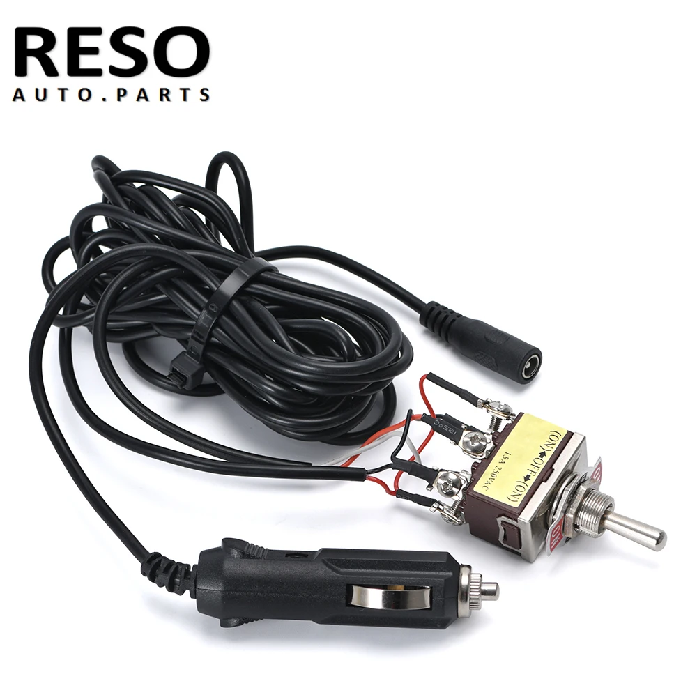 

RESO Universal Manual Switch control Switch For Exhaust Muffler Electric Valve Cutout Cut Out System Dump Pipe Kit