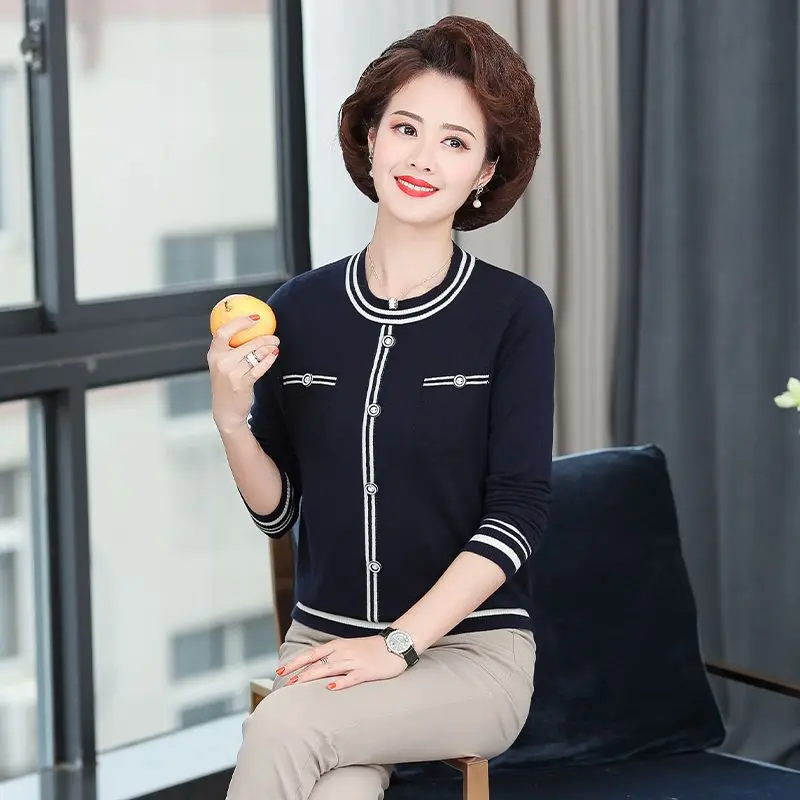 

Новый стиль, женская футболка с круглым вырезом для мам