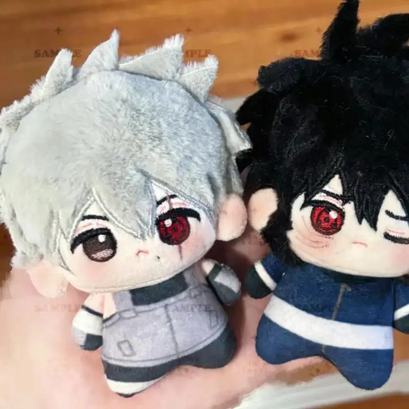 Naruto Hatake Kakashi Uchiha Obito Facial Embroidery Short Legs Pocket Soft Plush Doll Desktop Decoration Friend's Birthday Gift