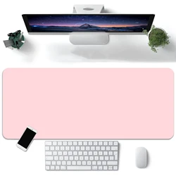 Leather Desk Pad Protector Mouse Pad Office Desk Mat Non-Slip PU Leather Desk Blotter Laptop Desk Pad Waterproof Writing Pad