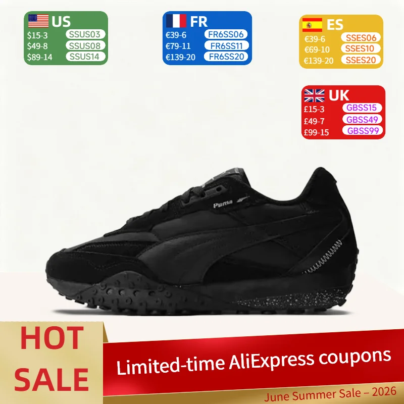 

Puma Blktop Rider: Minimalist, Breathable, Comfortable, Cushioned, Durable Low-Top Casual Shoes for Men – Black 392725-35
