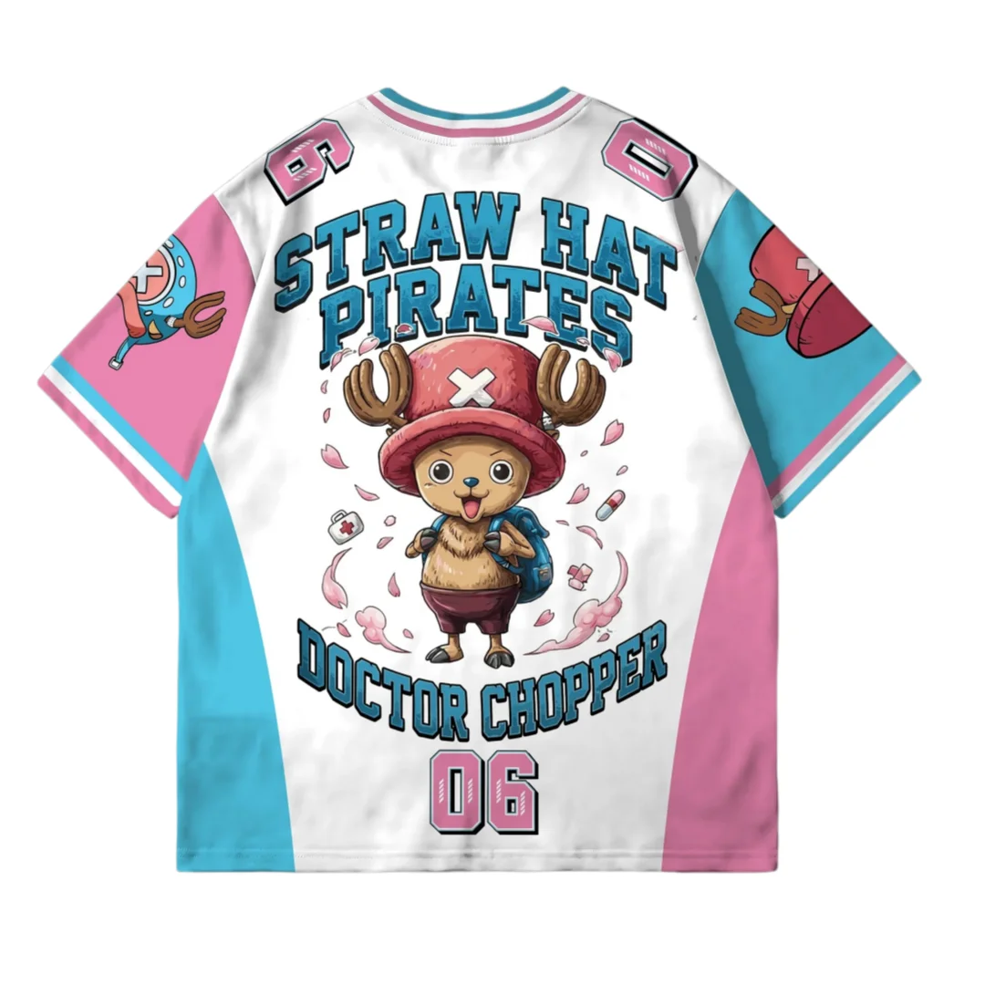 Bandai One Piece Tony Tony Chopper 06 Soccer Jersey 3D Quick Dry T