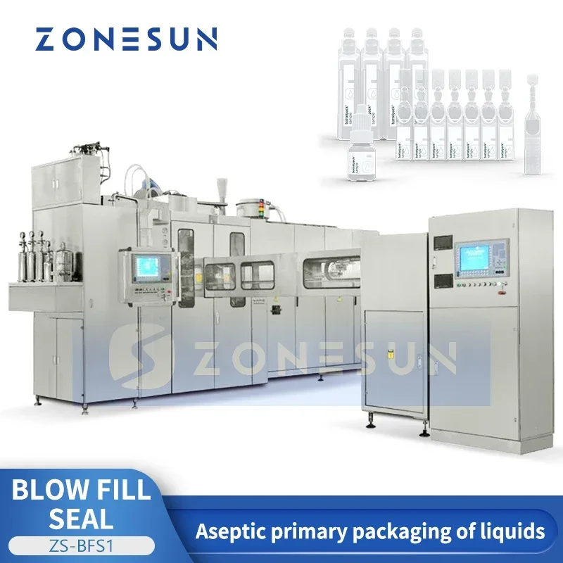 Zonesun Blow Fill Seal Machine Manufacturer BFS Machine Filling Machine for Single Dose Container ZS-BFS1