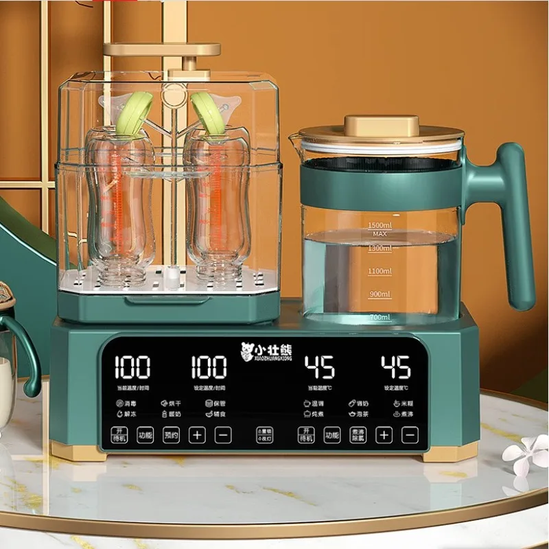 Multifunctional bottle warmer, bottle sterilizer, 3-in-1 thermos, baby bottle warmer, dryer, and formula maker