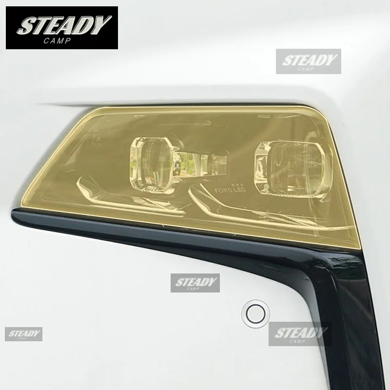 

Pre cutting Car Exterior Headlights PPF transparent protective film TPU scratch resistan For Ford Equator Sport 2022-2023