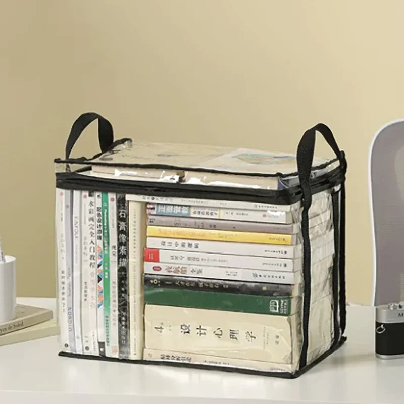 Transparente PVC-Aufbewahrungsbox mit Klappdeckel und Sichtfenster, Multifunktionaler Organizer für Spielzeug, Bastelbedarf und Zubehör, Langlebiger Geschenkbehälter – Detail 6