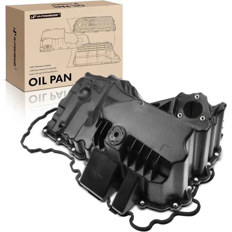 

A-Premium Engine Oil Pan Sump with Drain Plug & Gasket Compatible with 228i 2014-2016, 320i 2012-2017, 328i 2012-2016, 428i 201