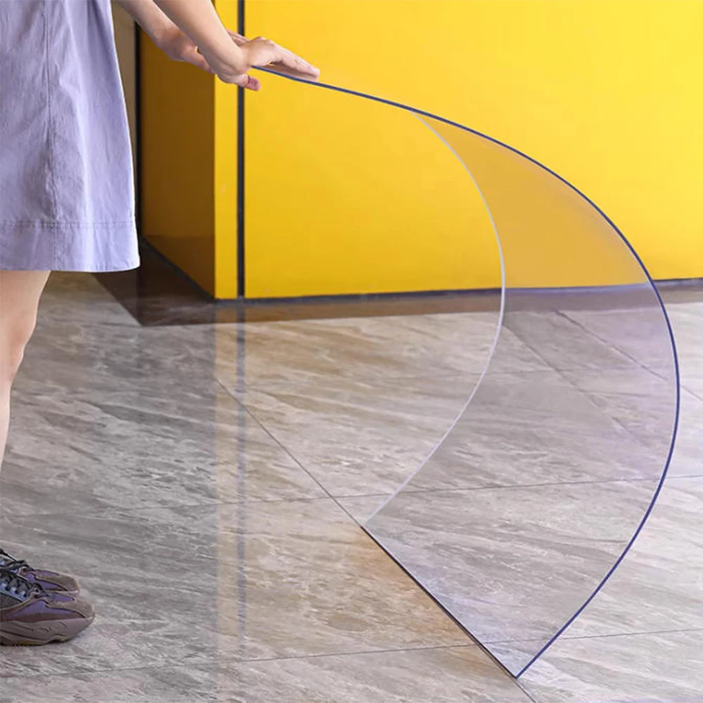 Hojas de PVC transparentes para materiales de modelo de construcción DIY, Material de fabricación de modelos hecho a mano, tablero plano de plástico