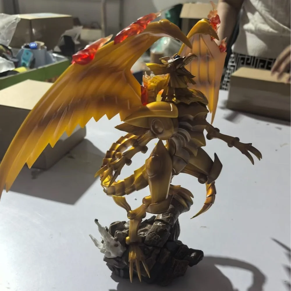 

Anime Yu-Gi-Oh! Winged Dragon PVC Action Figure Collectible Model Doll Toy 27CM