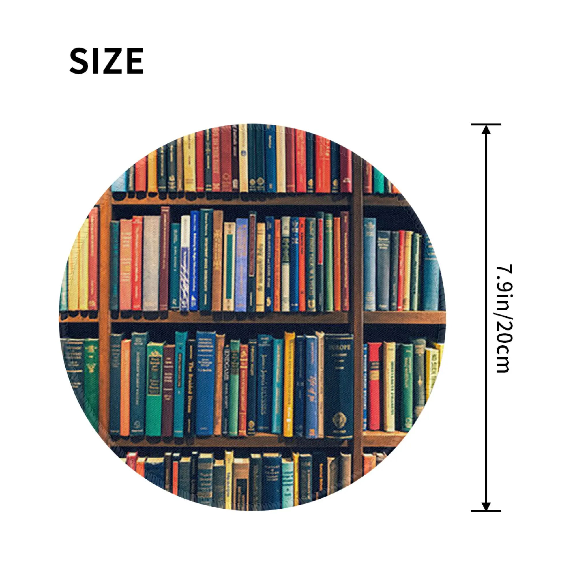 Education Library Book Mouse Pad Computer Keyboard Mouse Mat Gaming PC Laptop Desk Mat Office Accessories Table Mats