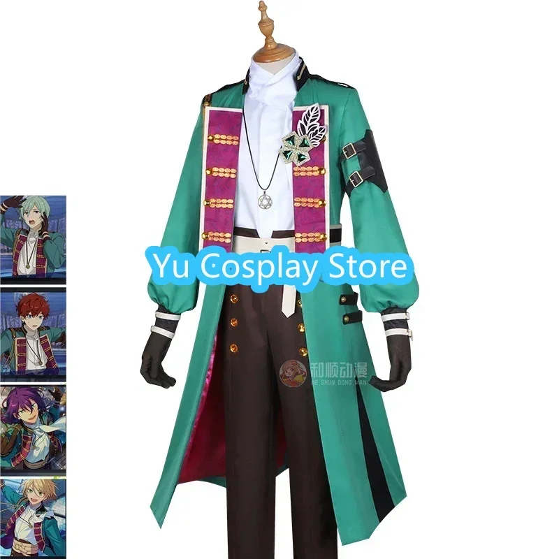 Game Ensemble Stars Believe 4 Leaves ALKALOID Amagi Hiiro Shiratori Aira Kazehaya Tatsumi Ayase Mayoi Cosplay Costume