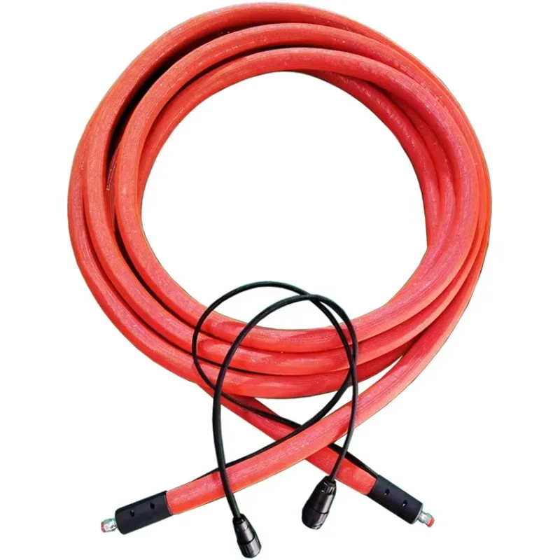 13MM Flexible Hot Melt Glue Hose / Electric PTFE Heated Hose for Gluing, Oil, Grease , Wax Industry