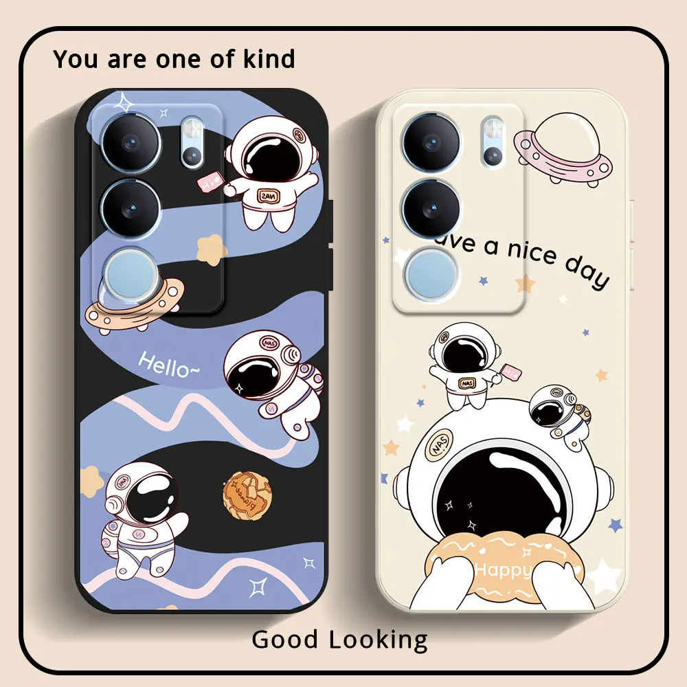 Cartoon Case For Vivo V11 V15 V27 V29 Pro V25 V29 V27 V29E 5G V27E V25E Global V20 SE V11i Shockproof Soft TPU Silicone Cover