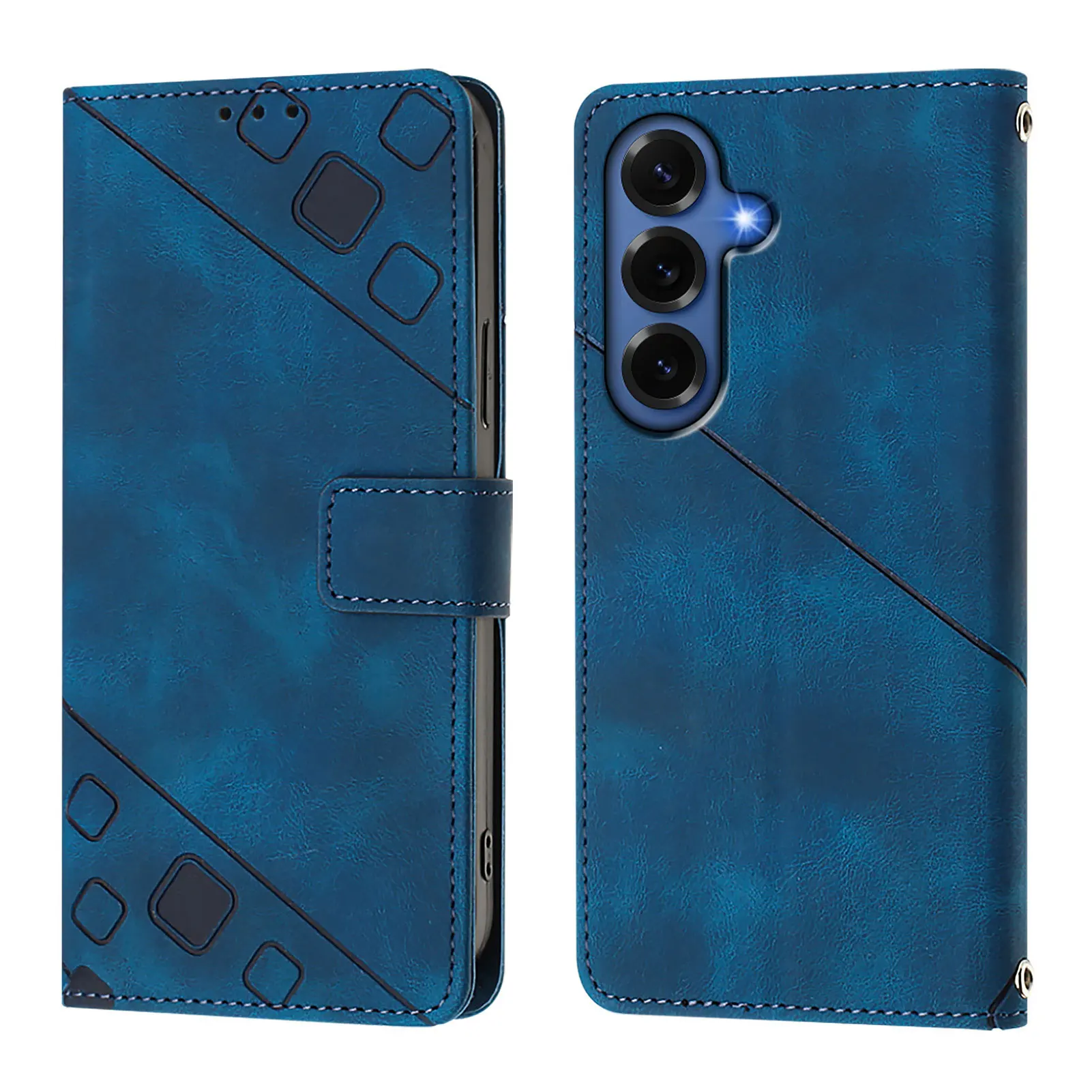

Wallet Magnetic Flip With Card Slot Kickstand Leather Case For Samsung Galaxy S26 S25 S24 PLUS S23 S22 S21 Ultra