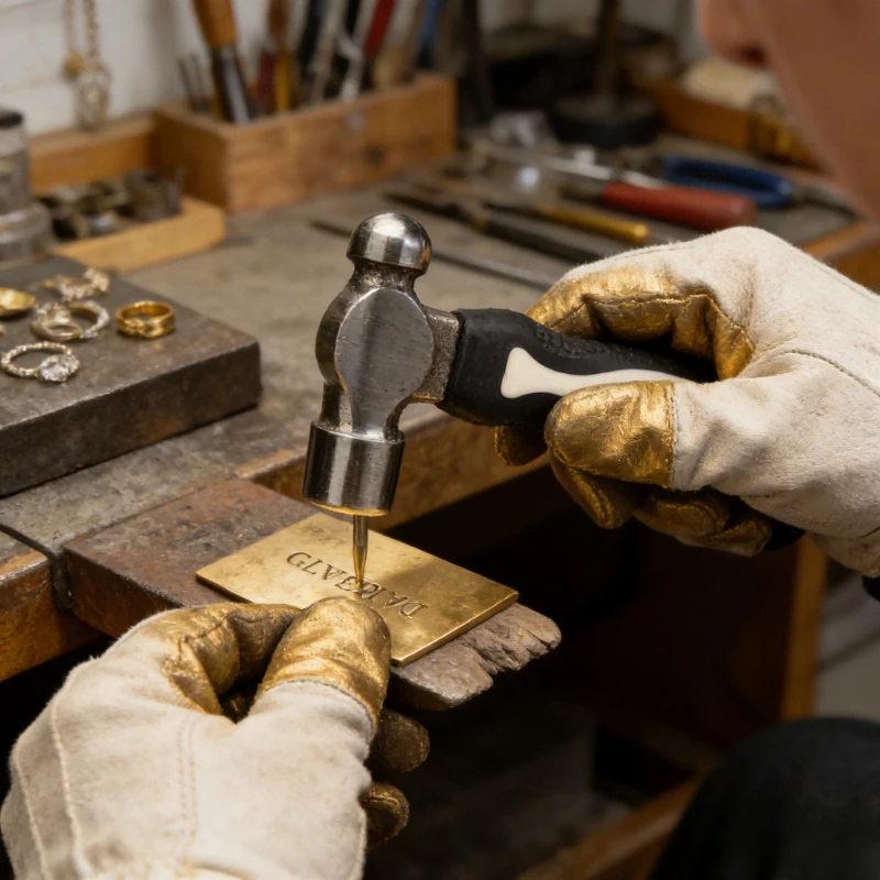 Palu Cap Baja Hitam untuk Pemb - Jewelry Making Hammer ulasan dan harga
