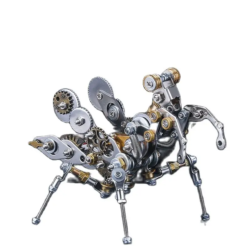 

DIY Assembly Insect Model Kit Dragonfly /Flying Ants / Wasp 3D Metal Puzzle Animal Toy Jigsaw DIY Assemble Toys Kids Gift